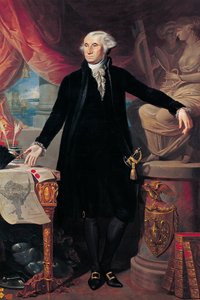 ジョージワシントンの肖像、1796年